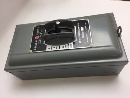 GE CR1062N5A MANUAL STARTER 1 1/2 HP 110V, 3 HP 220V, 5 HP 440-600V, 25-60 CY