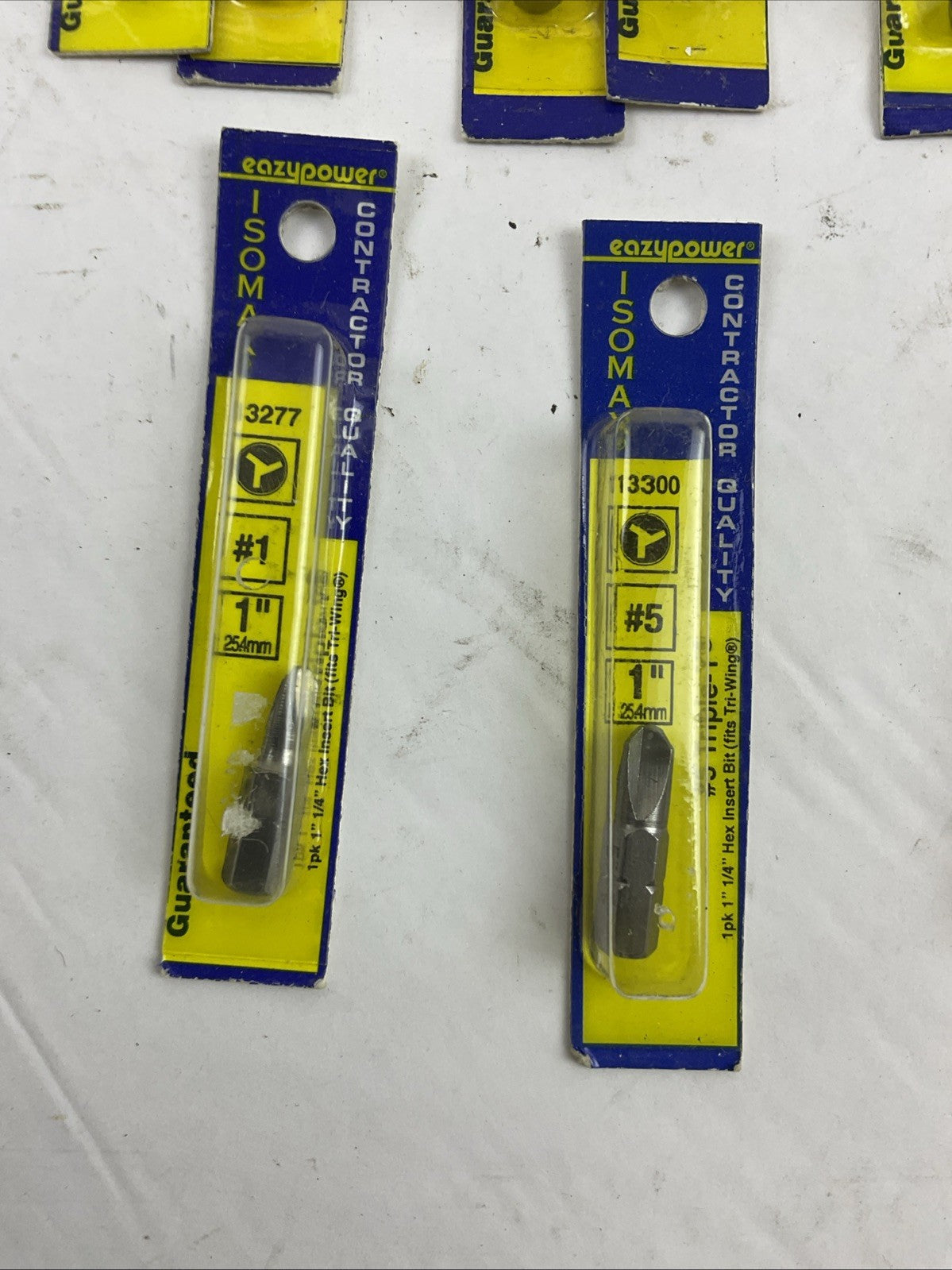 EAZYPOWER ISOMAX CONTRACTOR QUALITY MISC BIT LOT