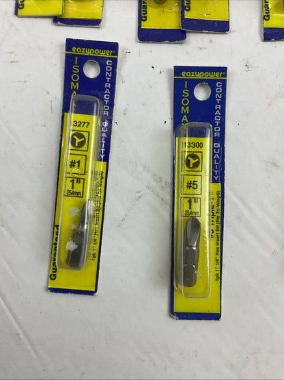EAZYPOWER ISOMAX CONTRACTOR QUALITY MISC BIT LOT