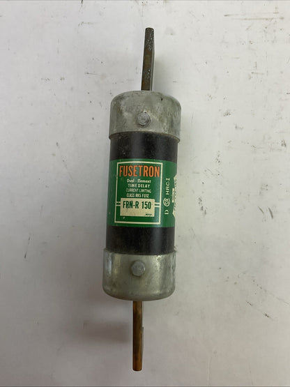 BUSSMANN FRN-R 150 FUSETRON DUAL-ELEMENT TIME DELAY RK5 FUSE 150AMP 250VAC