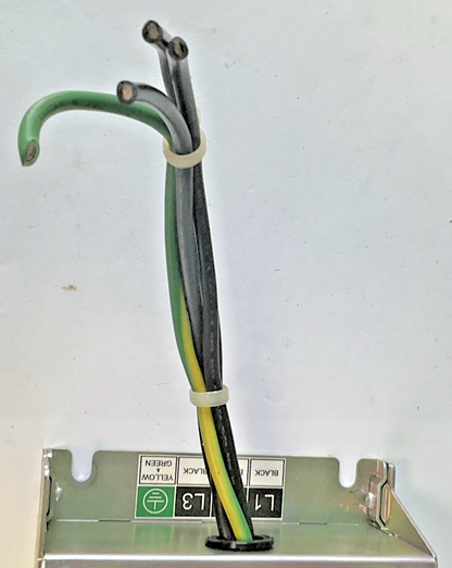 ALLEN BRADLEY 22-RF012-BL POWERFLEX LINE FILTER SER.A  480VAC 63HZ 12A 5.0HP