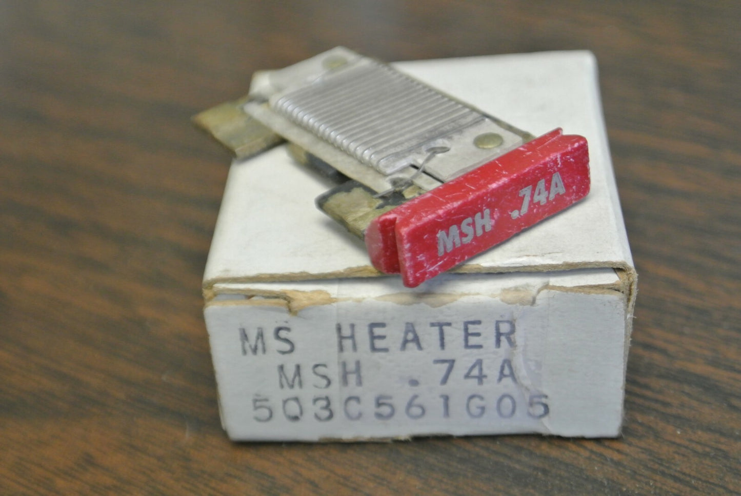 LOT of 4 / CUTLER-HAMMER OVERLOAD HEATER ELEMENTS MSH.5A (2), MSH.74A, MSH1.3A