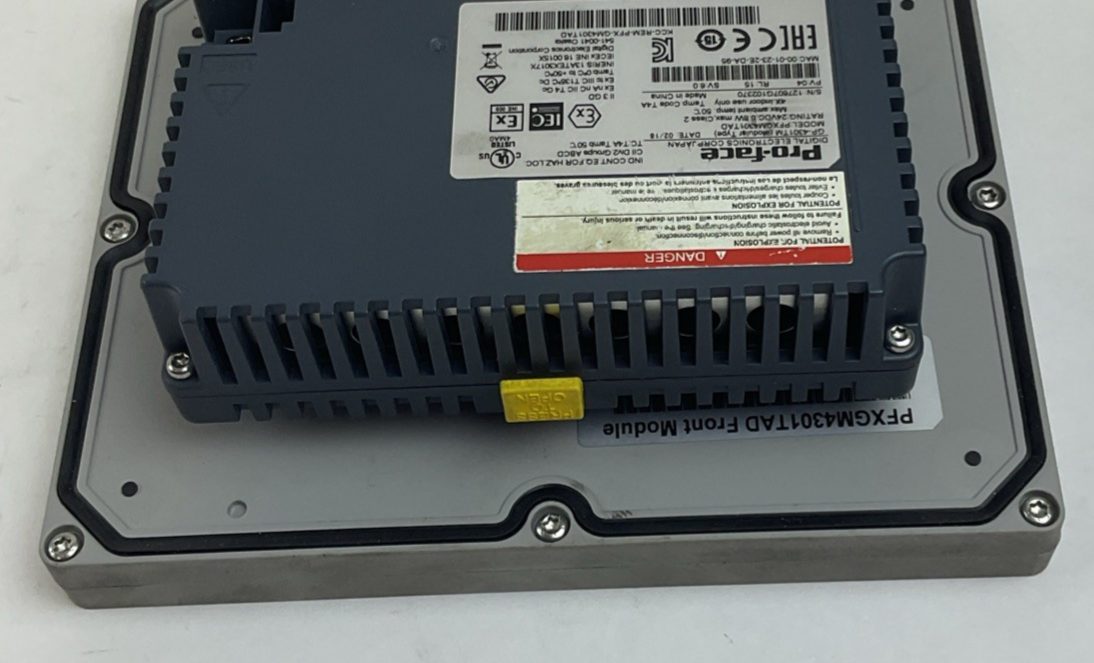 PRO-FACE KCC-REM-PFX-GM4301TAD TM CONTROLLER 24VDC PFXGM4301TAD