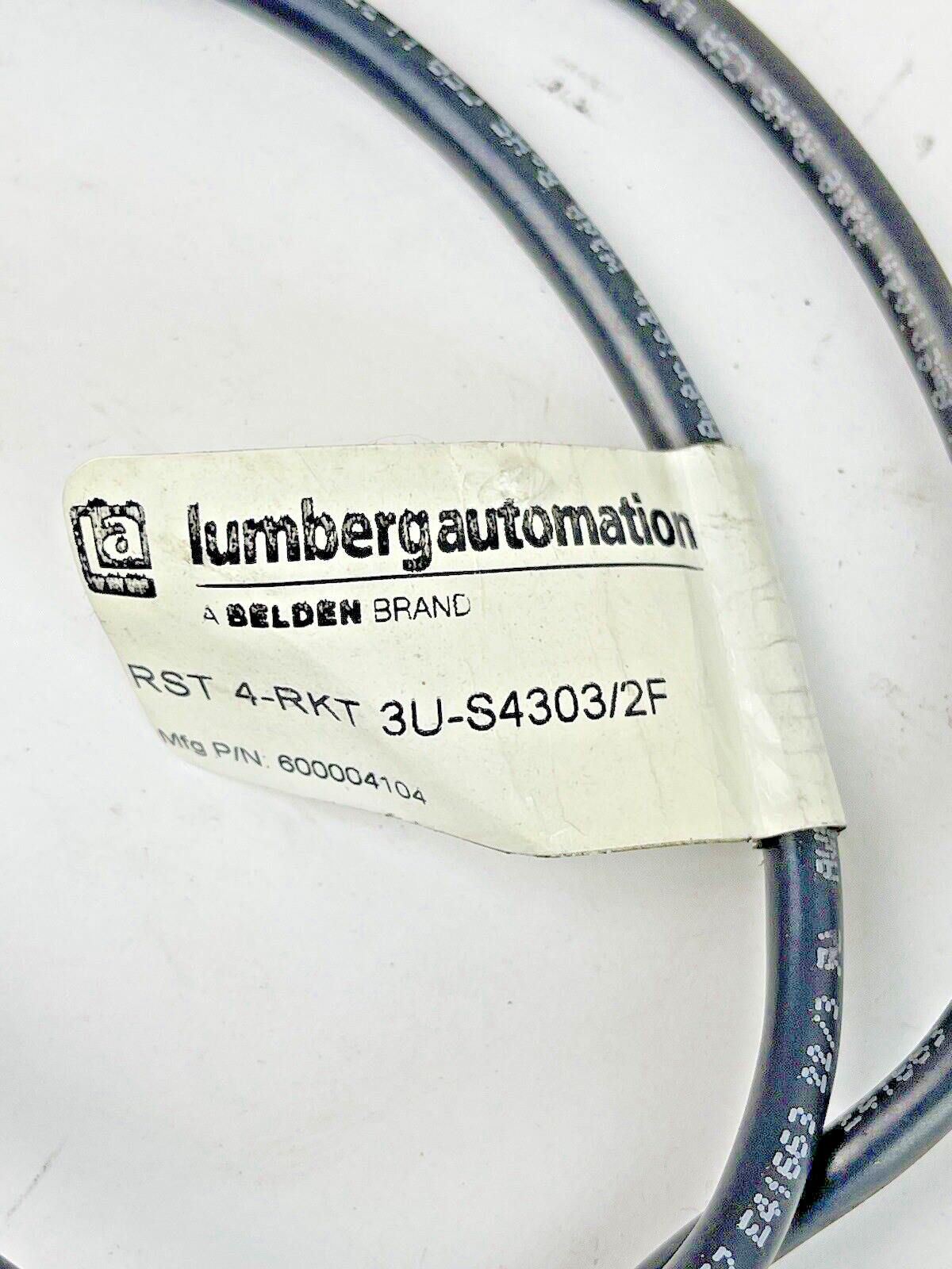 LUMBERG AUTOMATION - RST 4-RKT 3U-S4303/2F - SENSOR - 2 FT LENGTH
