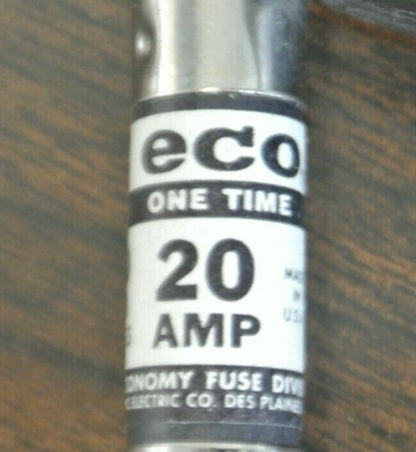 BOX of 10 / ECONOMY / ECO / FPE MOL-20 MIDGET FUSE / 20A / 250V