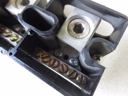 EATON / BUSSMANN EN63 TERMINAL BLOCK, 3-POLE - 285A, 600V