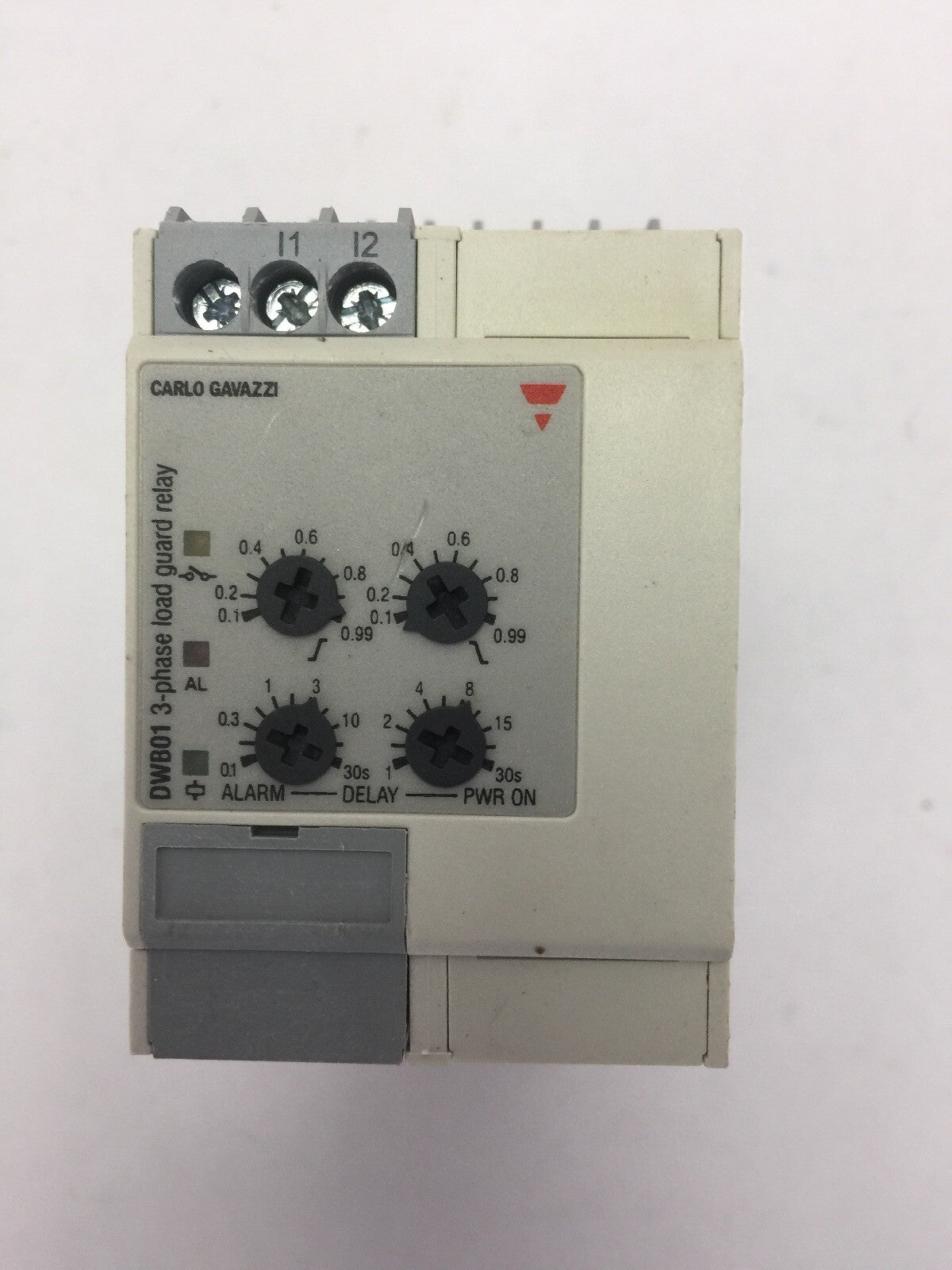 CARLO GAVAZZI DWB01CM4810A 3-PHASE LOAD GUARD RELAY 380/480VAC
