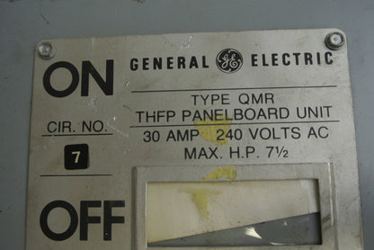GE THFP321XL - FUSIBLE DISCONNECT / PANELBOARD SWITCH - 240VAC, 30A, 2-POLE