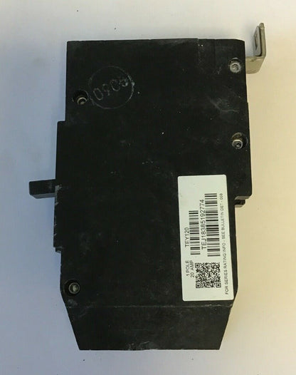 GE TEY120 1POLE 20 20AMP CIRCUIT BREAKER 277VAC/125VDC 65ka***(LOTOF8)***