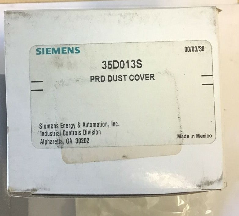 SIEMEN 35D013S PRD DUST COVER