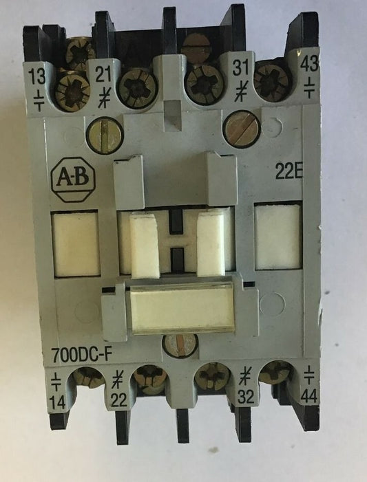 ALLEN BRADLEY 700DC-F220* CONTACTOR SER.C 600VAC 10A