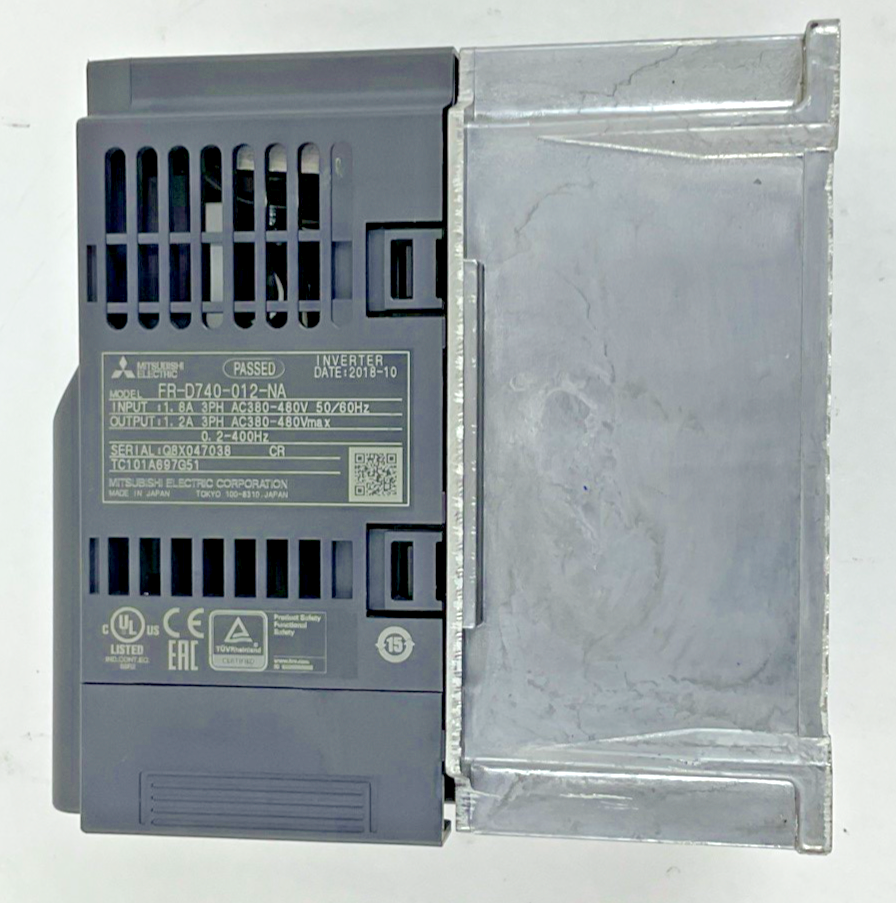 MITSUBISHI FR-D740-012-NA INVERTER 480V 400HZ