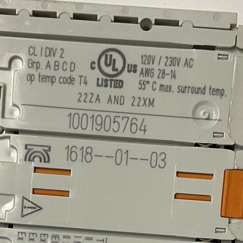 WAGO 753-440 DIGITAL INPUT MODULE 120V/230VAC 10MS 4DI
