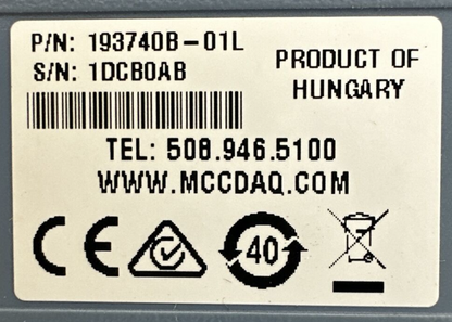 MEASUREMENT COMPUTING USB-1024HLS 193740B-01L I/O MODULE