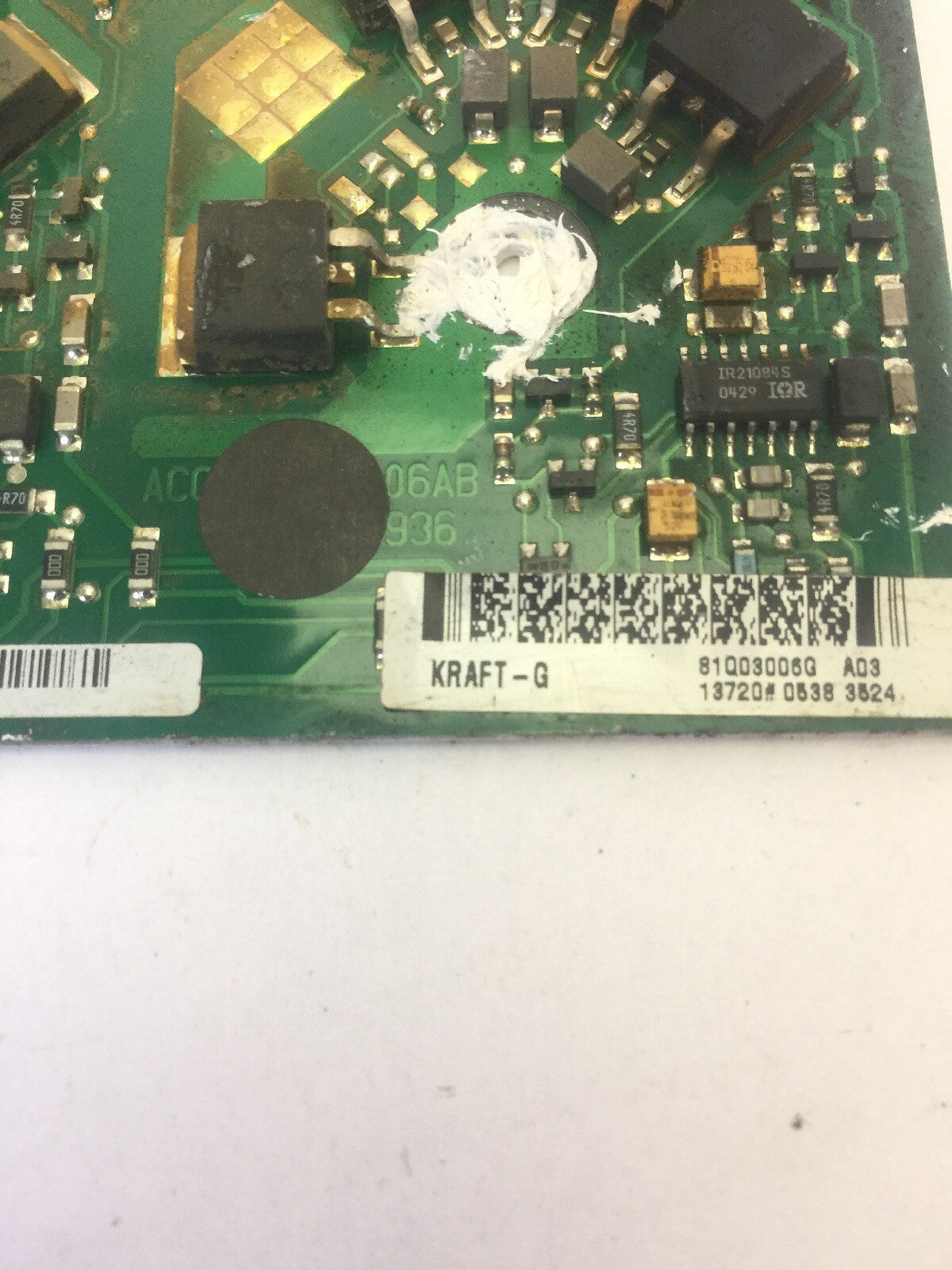 ABB KRAFT-G CONTROL BOARD