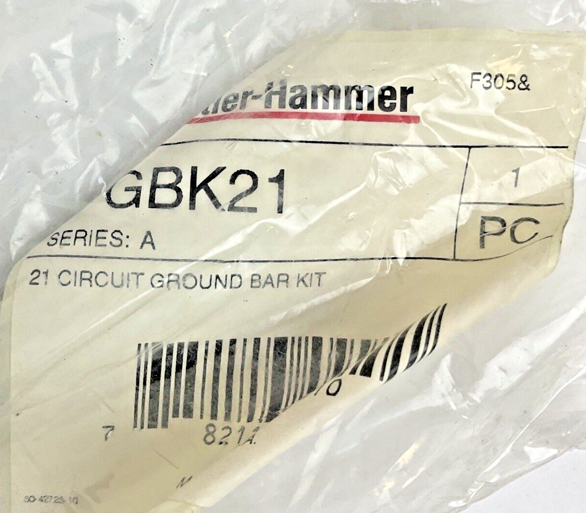 CUTLER HAMMER GBK21 SER.A 21 CIRCUIT GROUND BAR ***LOTOF3***