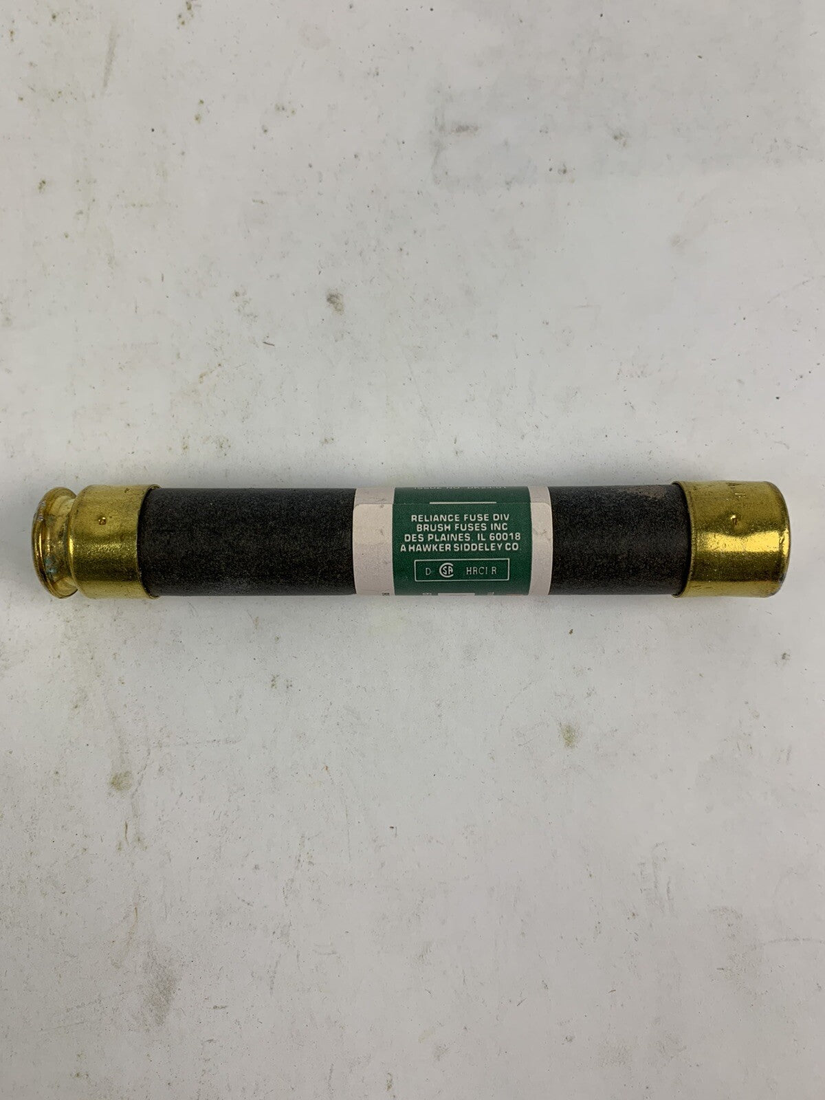 Brush Reliance Time-Delay Dual-Element ECSR1-1/2 1 1/2A 600V Fuse "Lot of 10"