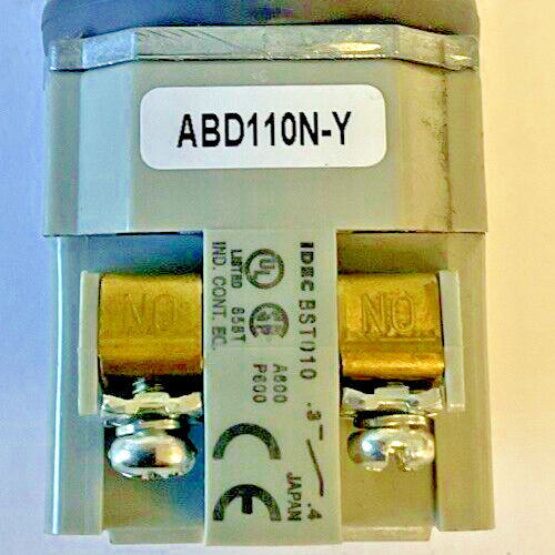 IDEC BST010 PUSH BUTTON ABD110N-Y