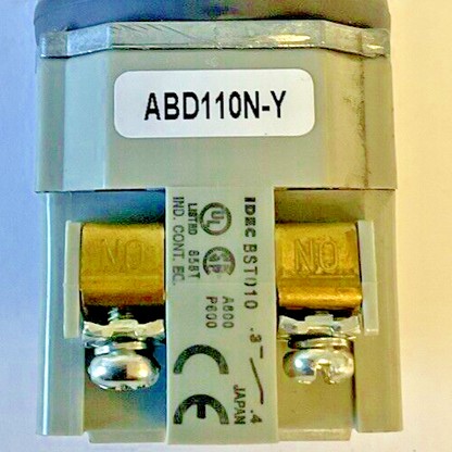 IDEC BST010 PUSH BUTTON ABD110N-Y