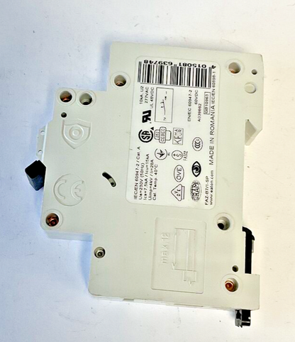 EATON FAZ-B7/1-SP CIRCUIT BREAKER 277V 48VDC CAT.A 1POLE***LOTOF3***