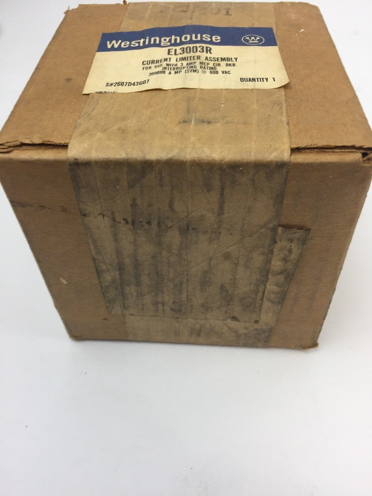 WESTINGHOUSE EL3003R CURRENT LIMITER ASSEMBLY FOR USE WITH 3 AMP MCP CIR BKR