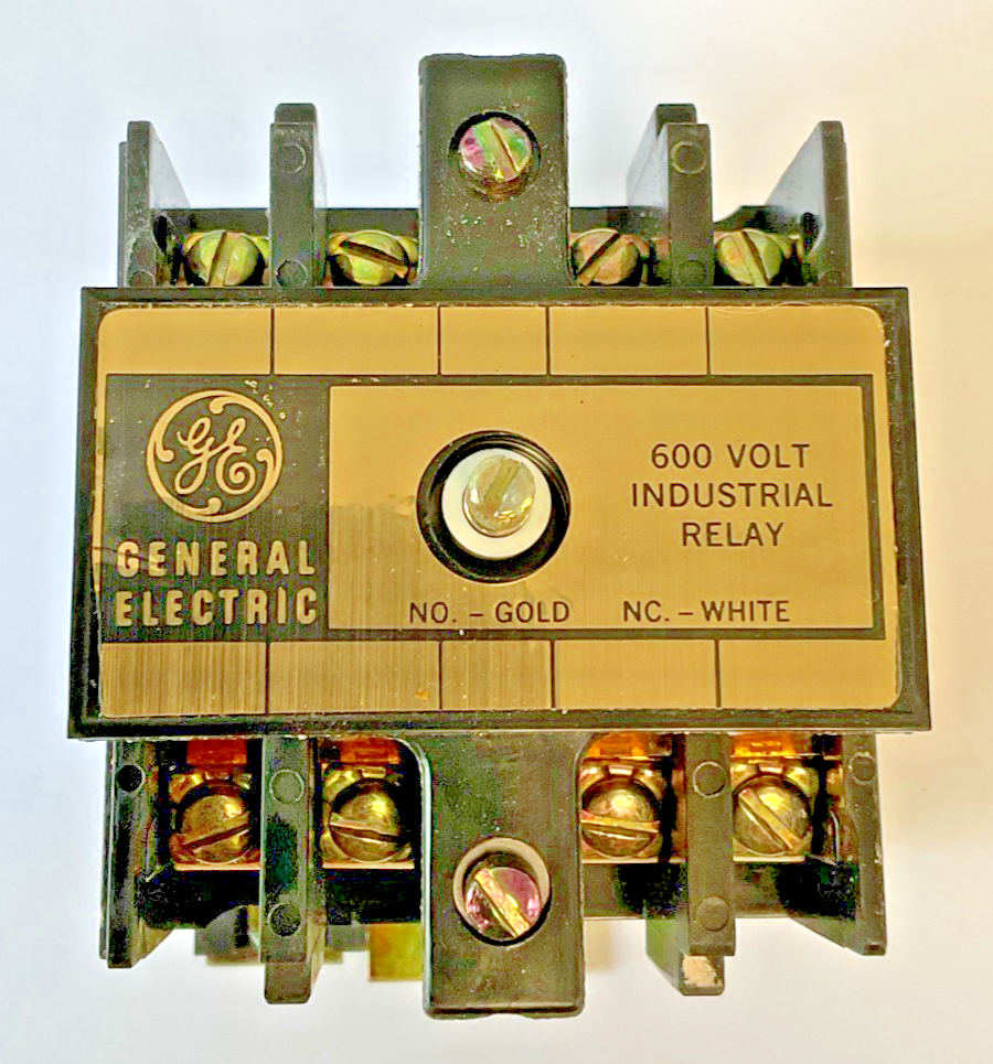 GENERAL ELECTRIC CR120B040** RELAY SER.A 600V W/O COIL****LOTOF2****