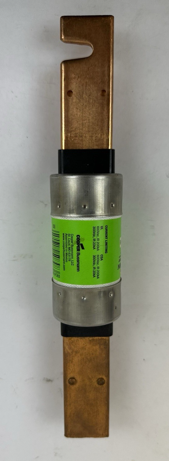 COOPER BUSSMANN FRS-R-200 FUSETRON CLASS RK5 TIME-DELAY FUSE 200A 600V