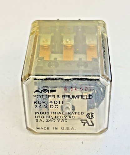 POTTER AND BRUMFIELD - KUP14D11 - RELAY & POTTER & BRUMFIELD- 27E121 SOCKET BASE