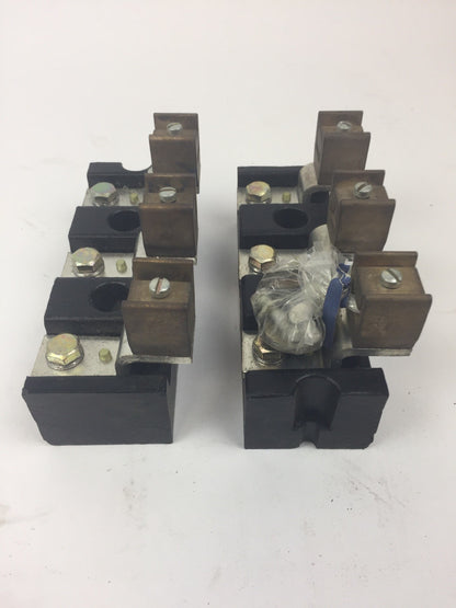 ALLEN BRADLEY 1491 N323 FUSE BLOCK 100 AMP 250 OR 600 VOLT 3 POLE