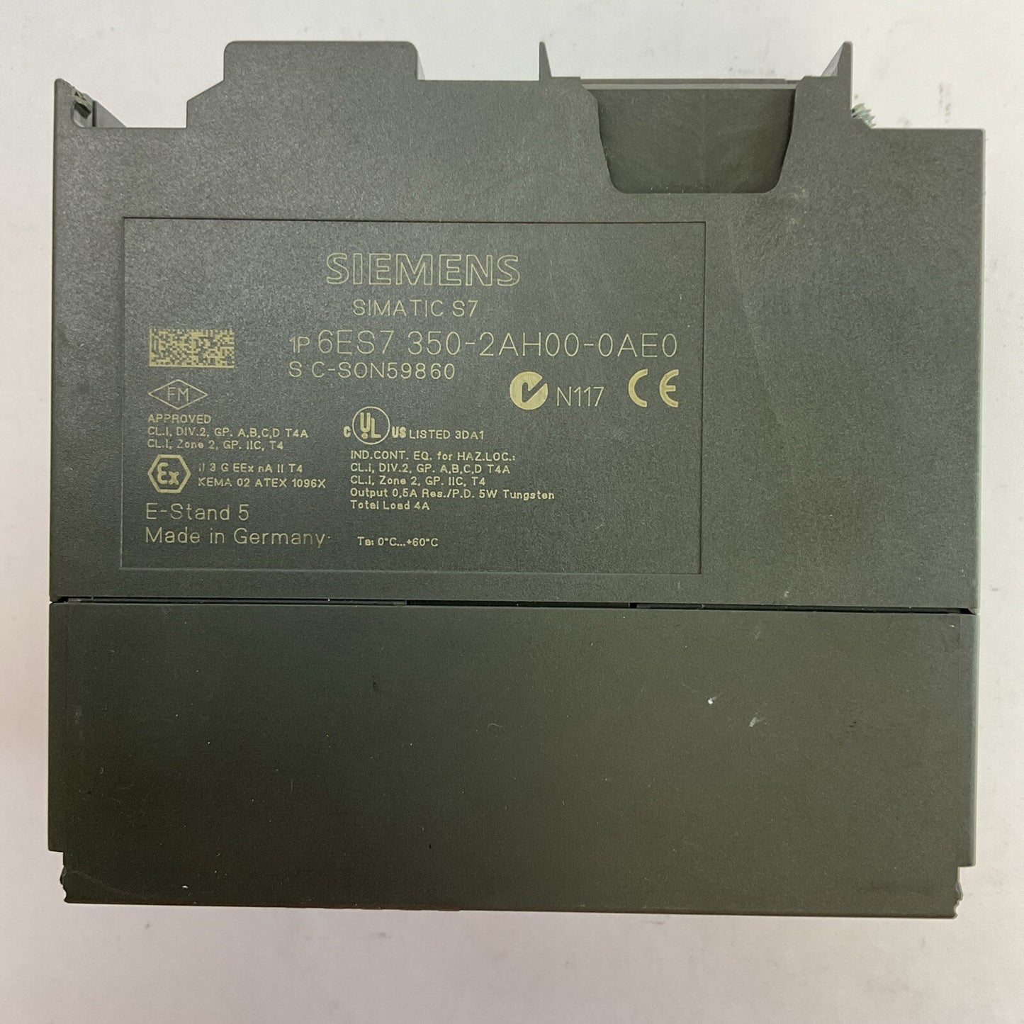 SIEMENS 1P 6ES7 350-2AH00-0AE0 SIMATIC S7 COUNTER MODULE