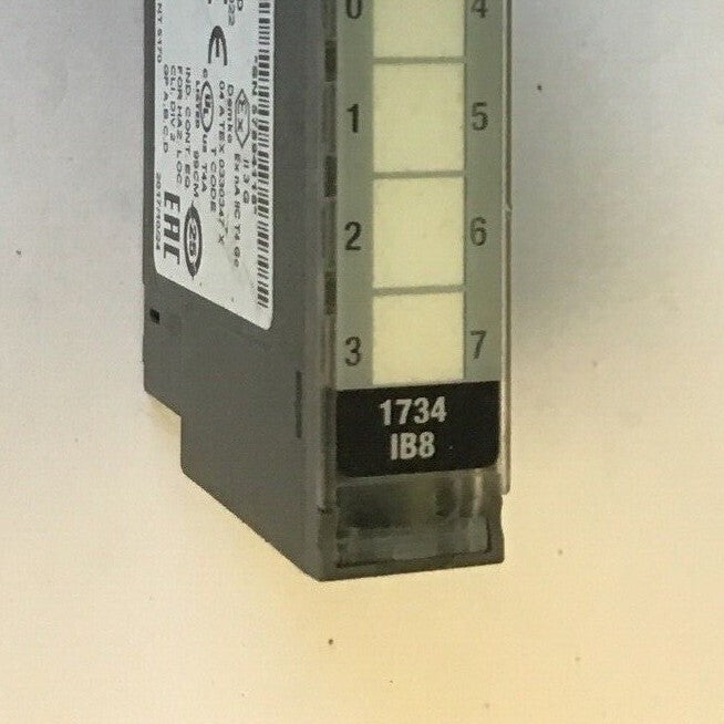 ALLEN BRADLEY 1734-IB8 SINK INPUT 24VDC SER.D FW 3.022