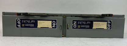 SQUARE D QMB-321-TW PANELBOARD TWIN SWITCH SER E1 240VAC 3POLE 30AMP 3PH 7-1/2HP