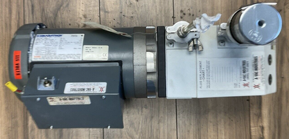 MOTOR VACUUM PUMP TRIVAC D8B 91255-1 MARATHON BQH 56B17F5558D P 3/4HP 1725RPM