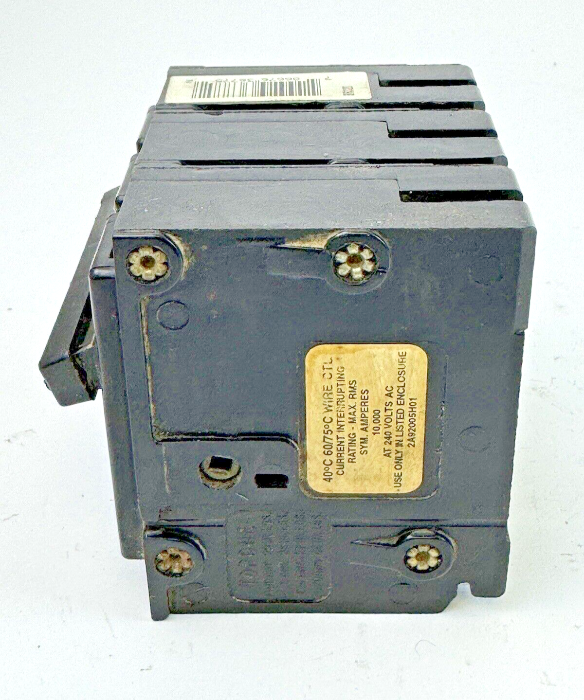 CUTLER-HAMMER / EATON - BR320 - SNAP-IN CIRCUIT BREAKER - 3 POLE/20A/240 VAC