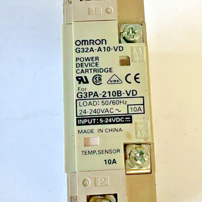 OMRON G3PA-210B-VD POWER DEVICE CARTRIDGE 240VAC 50/60HZ 10A ***LOTOF2***