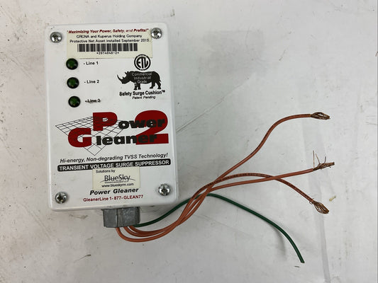 POWER GLEANER 2 SERIES PG2-480-3 TRANSIENT VOLTAGE SURGE SUPRESSOR 480VAC