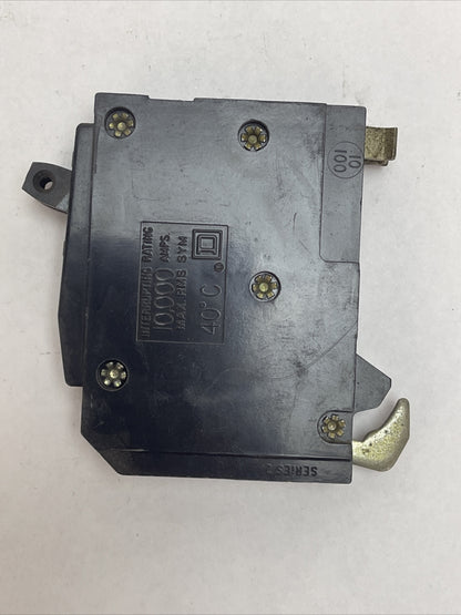 SQUARE D QOT1520 CIRCUIT BREAKER 15A 20A 120/240 VAC TWO 1 POLE UNITS CTL