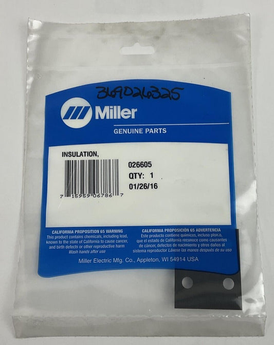 MILLER 026605 INSULATION PART