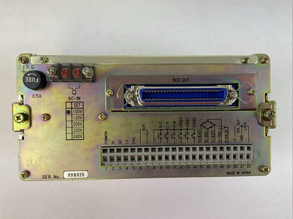 UNIPULSE F380 SCALE DIGITAL INDICATOR DISPLAY