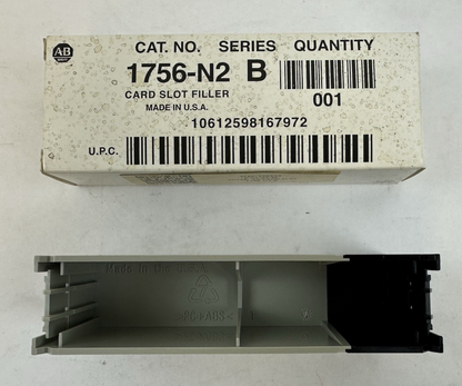 ALLEN BRADLEY 1756-N2 CARD SLOT FILLER 1756N2 SERIES B