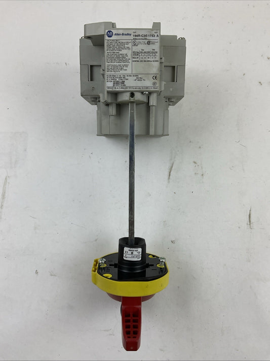 ALLEN BRADLEY 194R-C30-1753 SER A 30A 600VAC 20HP 3PH 250VDC 5HP 194R-PY SER A