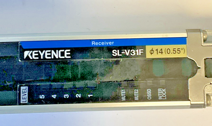KEYENCE SL-V31F RECIEVER AND TRANSMITTER 24VDC 10.2MS VER.3