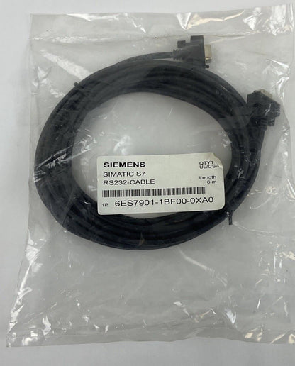 SIEMENS 6ES7901-1BF00-0XA0 SIMATIC S7 RS232-CABLE 6M