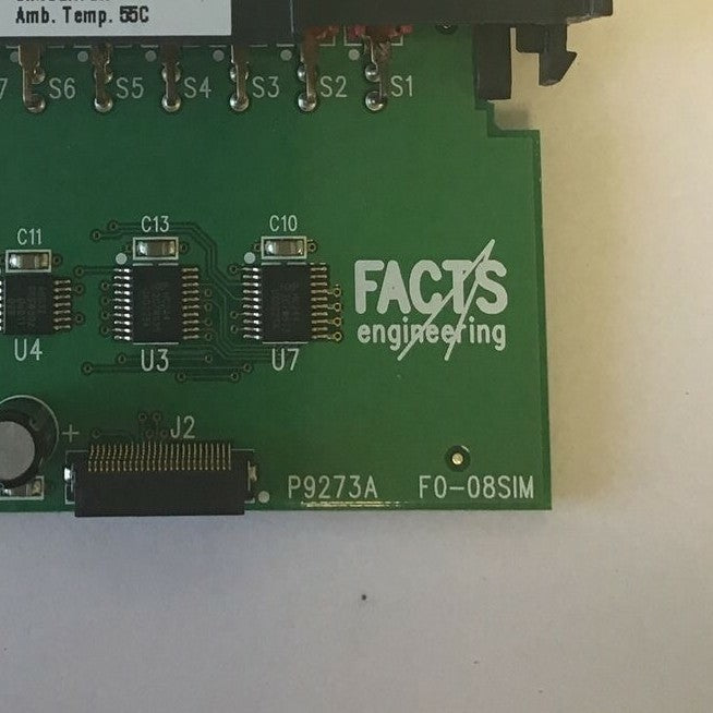 FACTS ENGINEERING  F0-08SIM INPUT SIMULATOR 8 POINT