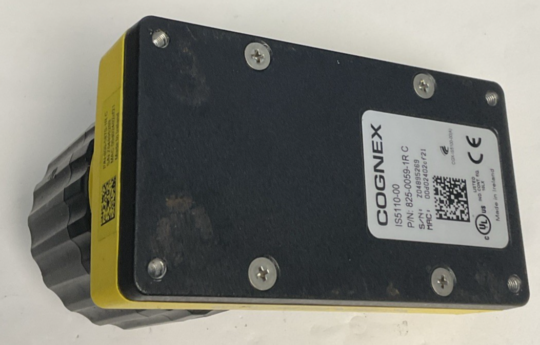 COGNEX 825-0059-1R C VISION CAMERA 24VDC IS5110-00 800-5870-1R C