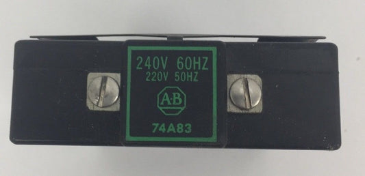 ALLEN BRADLEY 74A83 COIL 240V 60HZ 220V 50HZ SIZE 4 2-3 POLES ONLY
