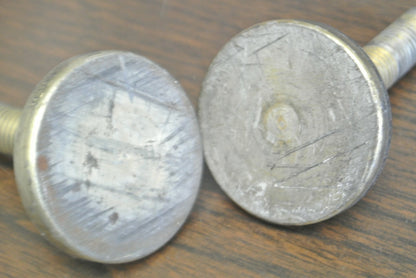 LOT of 2 / VLIER LEVELING PADS / 1-7/8" DIAMETER PAD / 3" OAL / 3/8-16 THREAD
