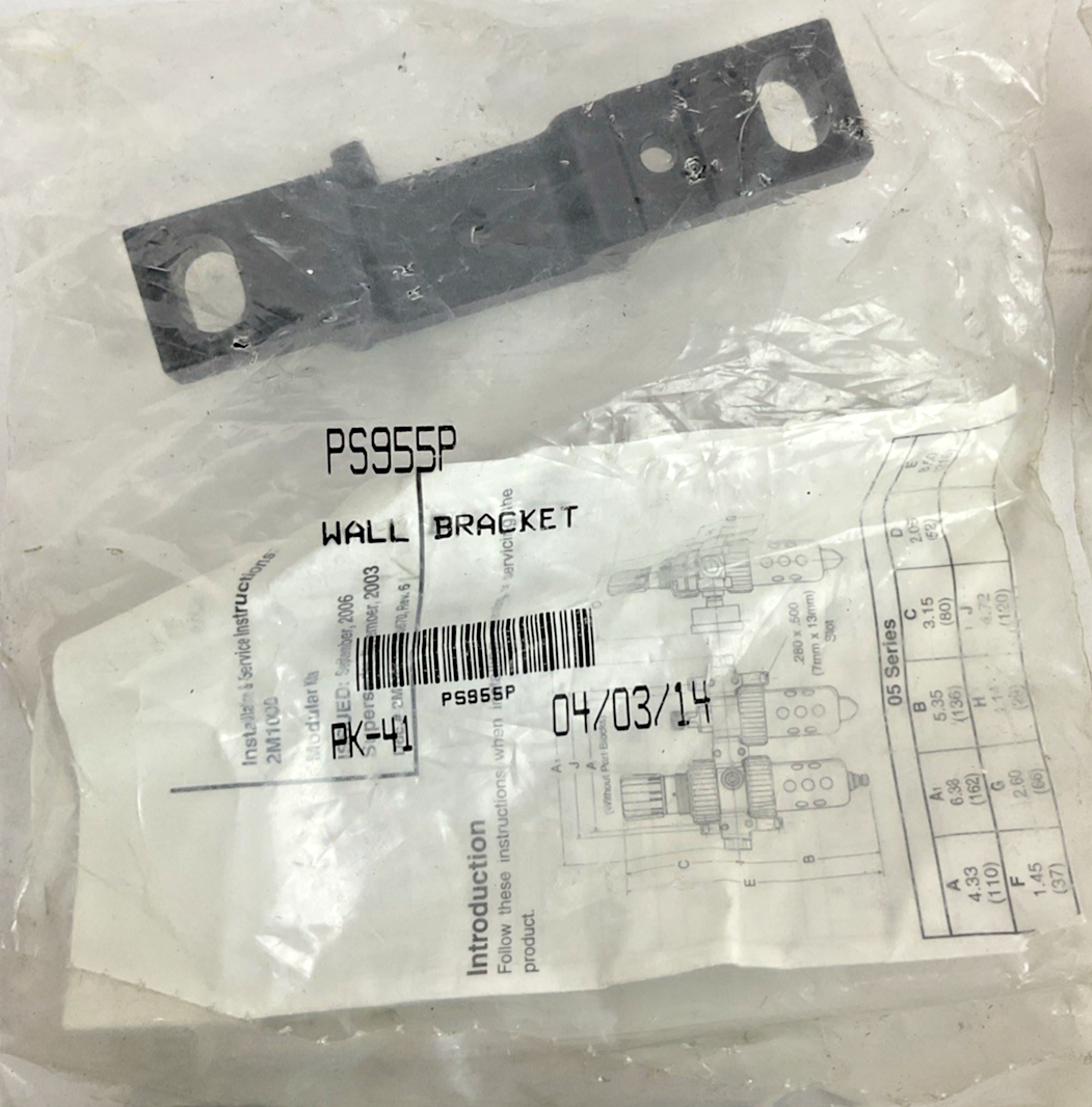 PARKER PS955P WALL BRACKET ***LOTOF4***