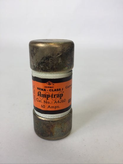 GOULD SHAWMUT A4J60 AMP-TRAP CLASS J FUSE 60AMP 600VAC (BOX OF 10)
