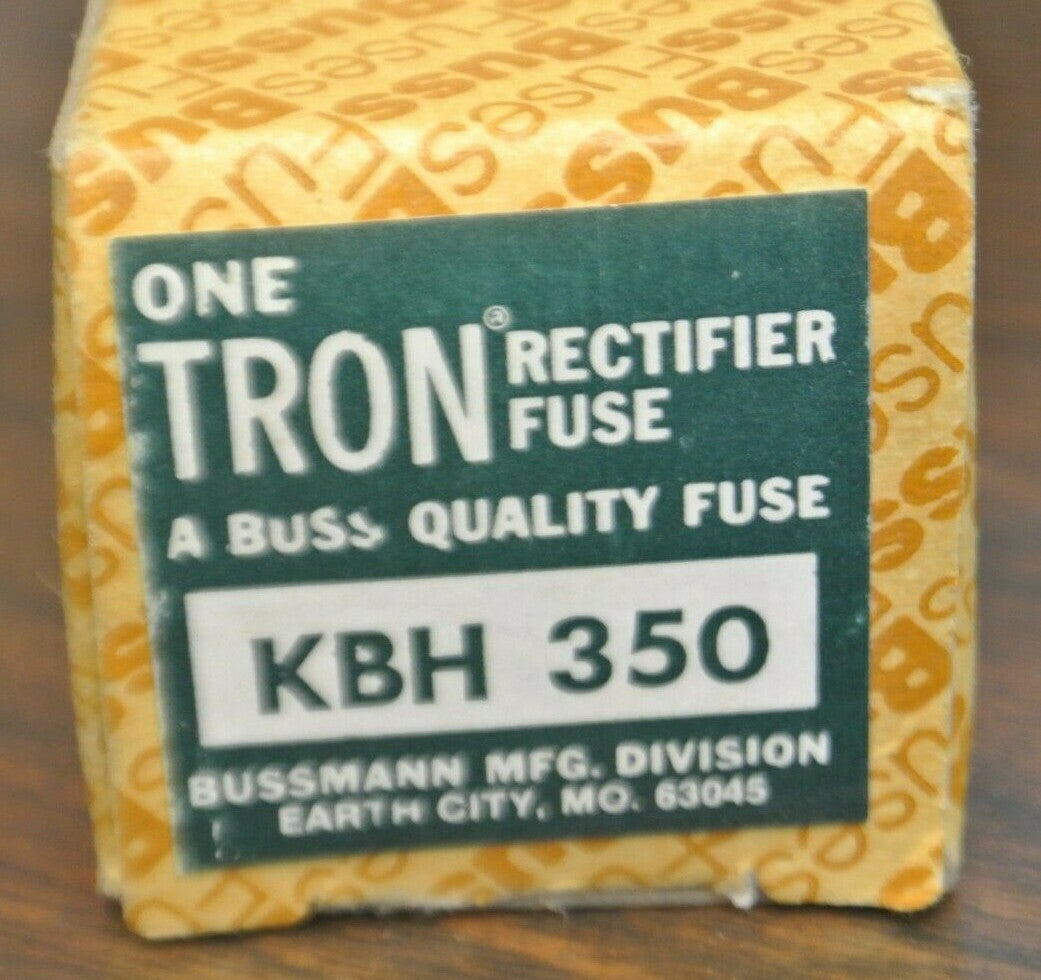 TRON / BUSSMANN KBH350 RECTIFIER FUSES / 500V / 350A / NEW SURPLUS / EACH